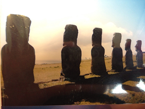 イースター島のモアイ